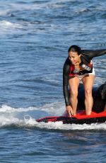 MICHELLE RODRIGUEZ Jet Skiing in Malibu 09/03/2016
