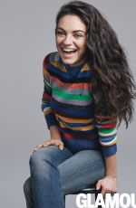 MILA KUNIS in Glamour Magazine, August 2016 Issue