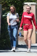 MILEY CYRUS at Santa Monica Blvd in Los Angeles 08/18/2016