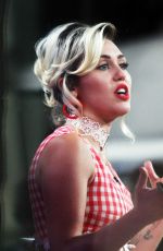 MILEY CYRUS on the Set of Today Show in New York 09/16/2016