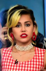 MILEY CYRUS on the Set of Today Show in New York 09/16/2016