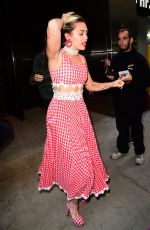 MILEY CYRUS on the Set of Today Show in New York 09/16/2016