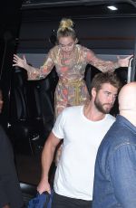 MILEY CYRUS Out and About in New York 09/15/2016
