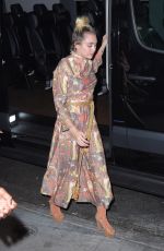 MILEY CYRUS Out and About in New York 09/15/2016