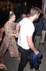 MILEY CYRUS Out and About in New York 09/15/2016