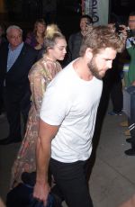 MILEY CYRUS Out and About in New York 09/15/2016
