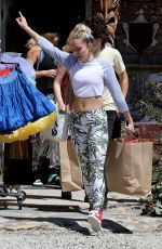 MILEY CYRUS Out Shopping in Los Angeles 09/09/2016