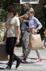 MILEY CYRUS Out Shopping in Los Angeles 09/09/2016