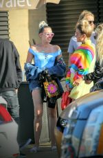 MILEY CYRUS Out to Lunch at Nobu in Malibu 09/05/2016