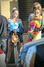 MILEY CYRUS Out to Lunch at Nobu in Malibu 09/05/2016