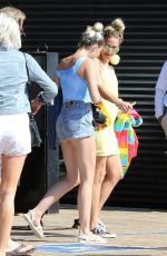 MILEY CYRUS Out to Lunch at Nobu in Malibu 09/05/2016