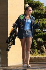 MILEY CYRUS Out to Lunch at Nobu in Malibu 09/05/2016