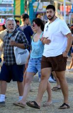 MILLA JOVOVICH at Chili Cookoff in Malibu 09/03/2016