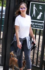 MINKA KELLY Walks Her Dog Out in Hollywood Hills 09/12/2016