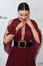 MIRANDA KERR Leaves Koradior Fashion Show in Milan 09/26/2016