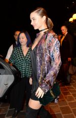 MIRANDA KERR Night Out in Milan 09/26/2016
