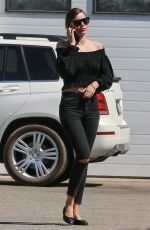 MIRANDA KERR Out and About in Los Angeles 09/28/2016