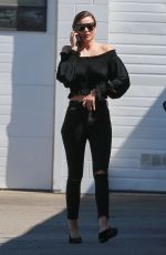 MIRANDA KERR Out and About in Los Angeles 09/28/2016