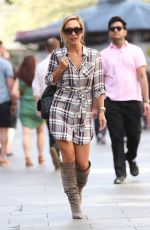 MYLEENE KLASS Out in London 09/08/2016
