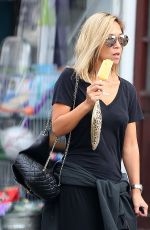 MYLEENE KLASS Out in London 09/21/2016