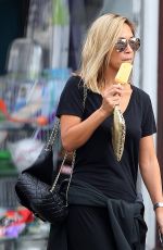 MYLEENE KLASS Out in London 09/21/2016