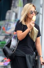 MYLEENE KLASS Out in London 09/21/2016