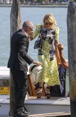 NAOMI WATTS Arrives at a Private Dock in Venice 09/02/2016