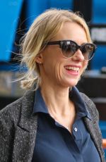 NAOMI WATTS on the Set of 