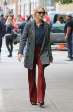 NAOMI WATTS on the Set of 