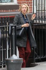 NAOMI WATTS on the Set of 