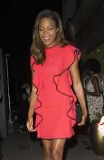 NAOMIE HARRIS at Oliver Peoples Store Launch Party in London 09/14/2016