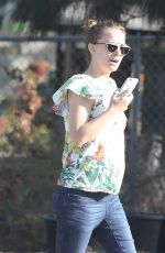 NATALIE PORTMAN Out in Los Angeles 09/23/2016