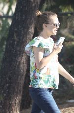NATALIE PORTMAN Out in Los Angeles 09/23/2016
