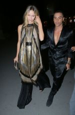 NATASHA POLY at Balmain Aftershow Party in Paris 09/29/2016