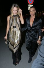 NATASHA POLY at Balmain Aftershow Party in Paris 09/29/2016