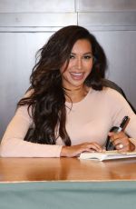 NAYA RIVERA Signing for Her Book 
