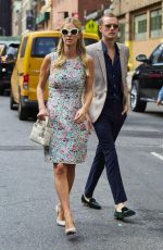 NICKY HILTON Arrives at a Fashion Show at NYFW 09/13/2016