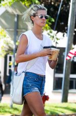 NICKY HILTON Out for Coffee in Hamptons 09/04/2016
