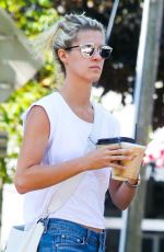 NICKY HILTON Out for Coffee in Hamptons 09/04/2016