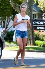 NICKY HILTON Out for Coffee in Hamptons 09/04/2016