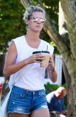 NICKY HILTON Out for Coffee in Hamptons 09/04/2016