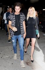 NICOLA PELTZ at Nice Guy in West Hollywood 09/23/2016