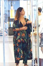 NICOLE SCHERZINGER in Bikini Top on Holiday in Portofino 09/12/2016