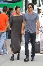 NIKKI REED and Ian Somerhalder Out Shopping in New York 09/21/2016