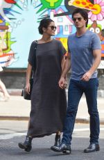 NIKKI REED and Ian Somerhalder Out Shopping in New York 09/21/2016