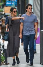 NIKKI REED and Ian Somerhalder Out Shopping in New York 09/21/2016