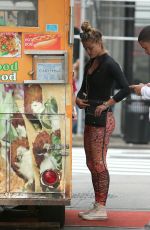 NINA AGDAL in Out and About in New York 09/28/2016