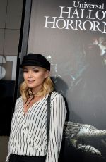 OLIVIA HOLT at Halloween Horror Nights Opening in Universal City 09/16/2016