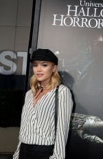 OLIVIA HOLT at Halloween Horror Nights Opening in Universal City 09/16/2016