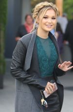olivia holt - on the set of 